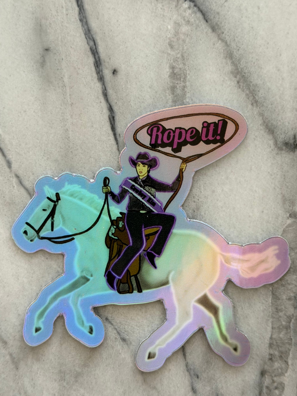 K-Pop Cowboy Kim “Rope It” Sticker