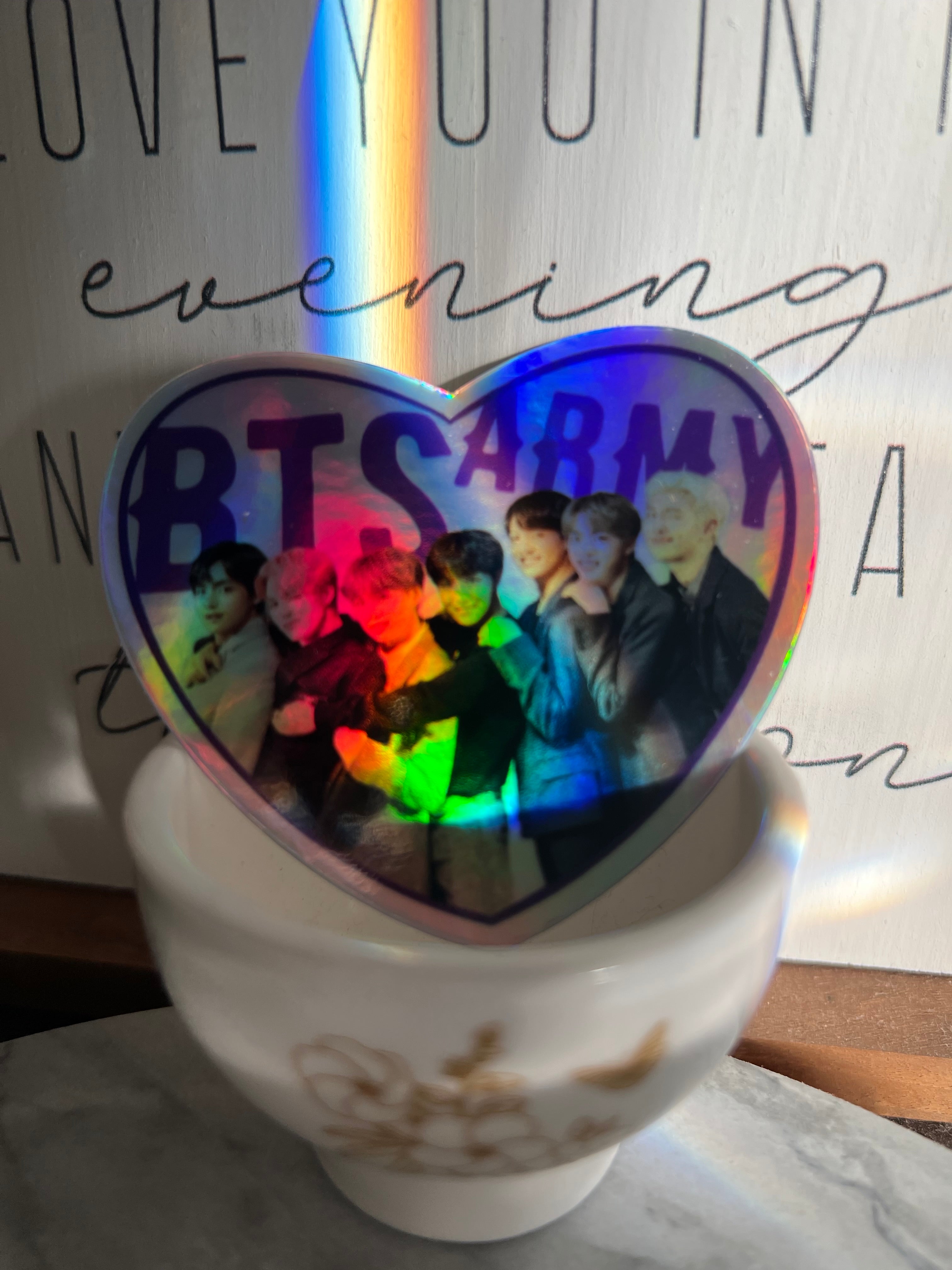 Army Identity Holographic Sticker