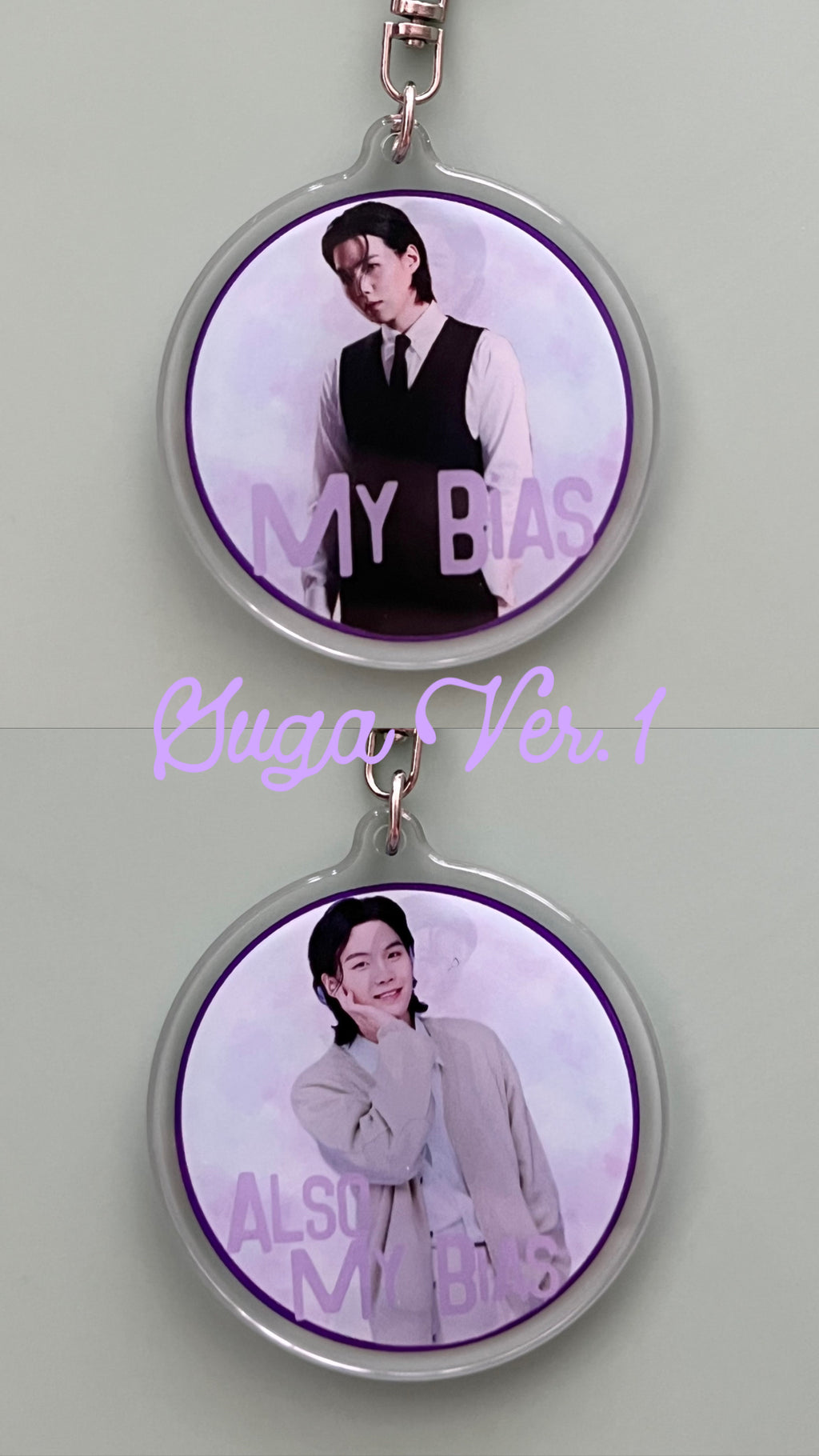 ‘Duality’ Bias Themed Keychains