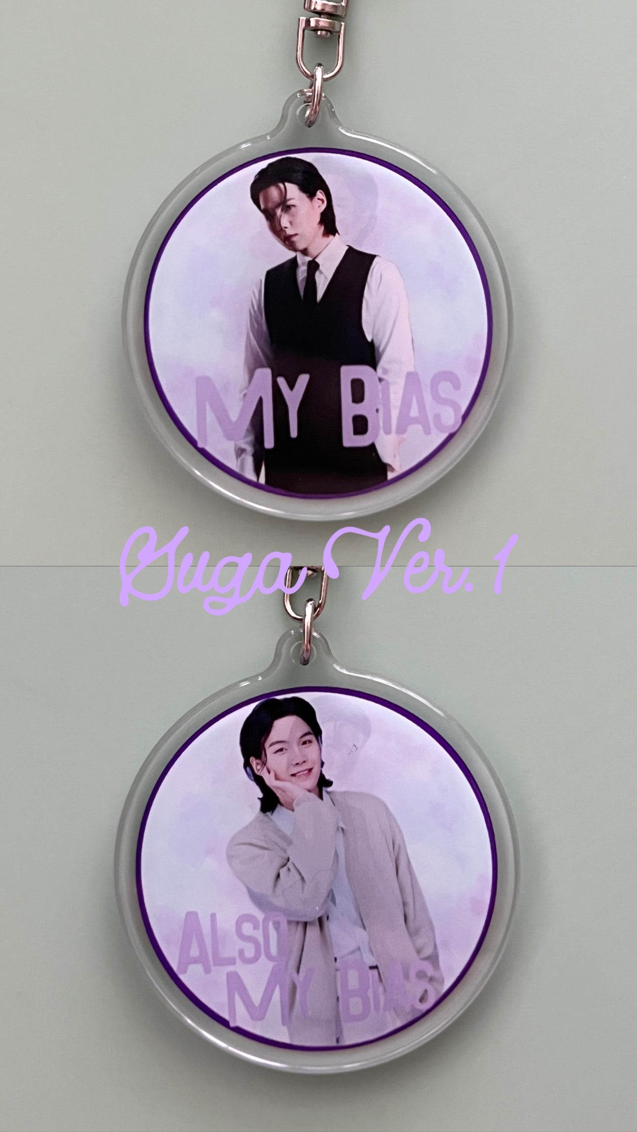‘Duality’ Bias Themed Keychains