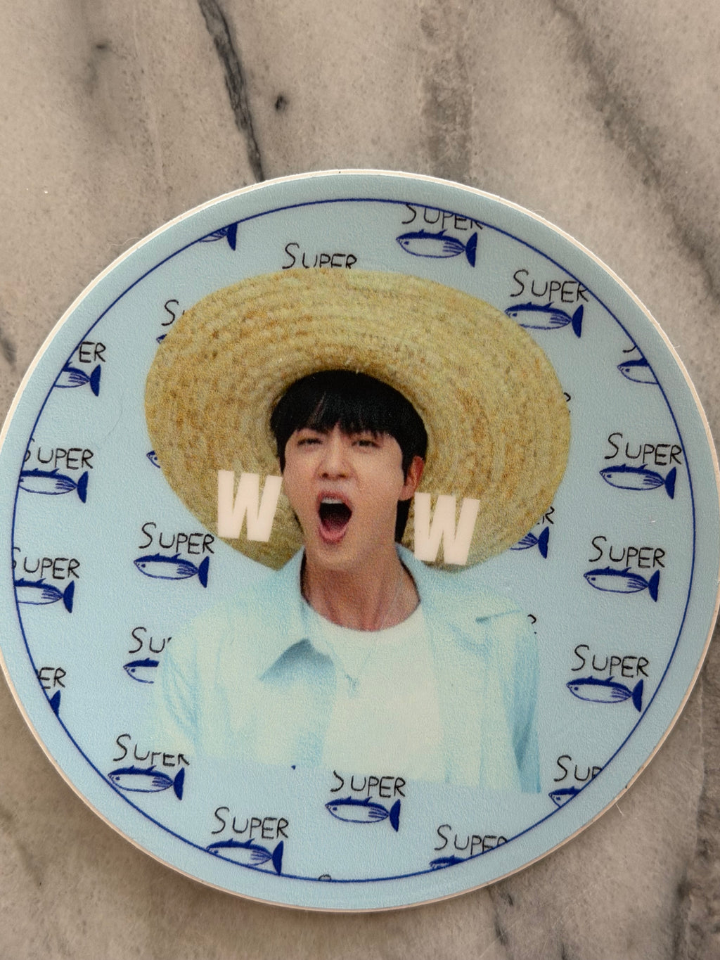 Super Tuna Wow Sticker