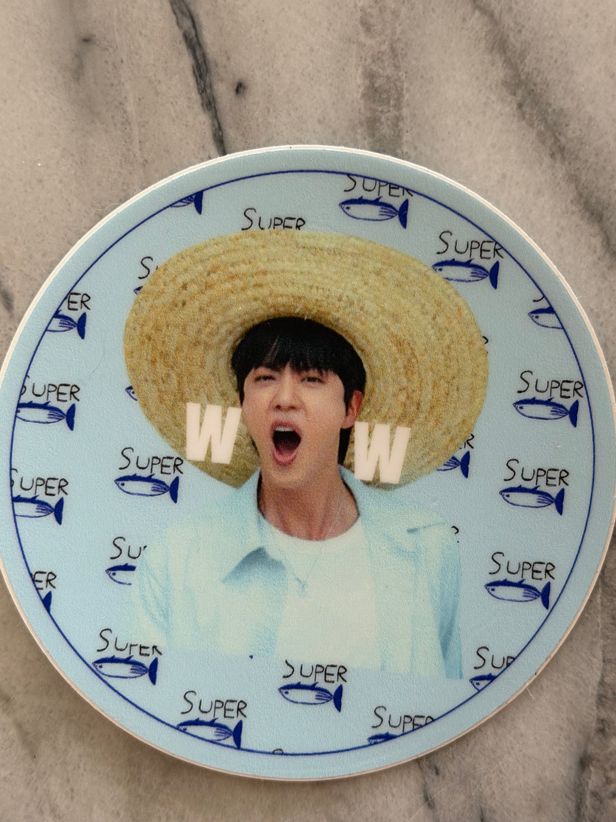 Super Tuna Wow Sticker