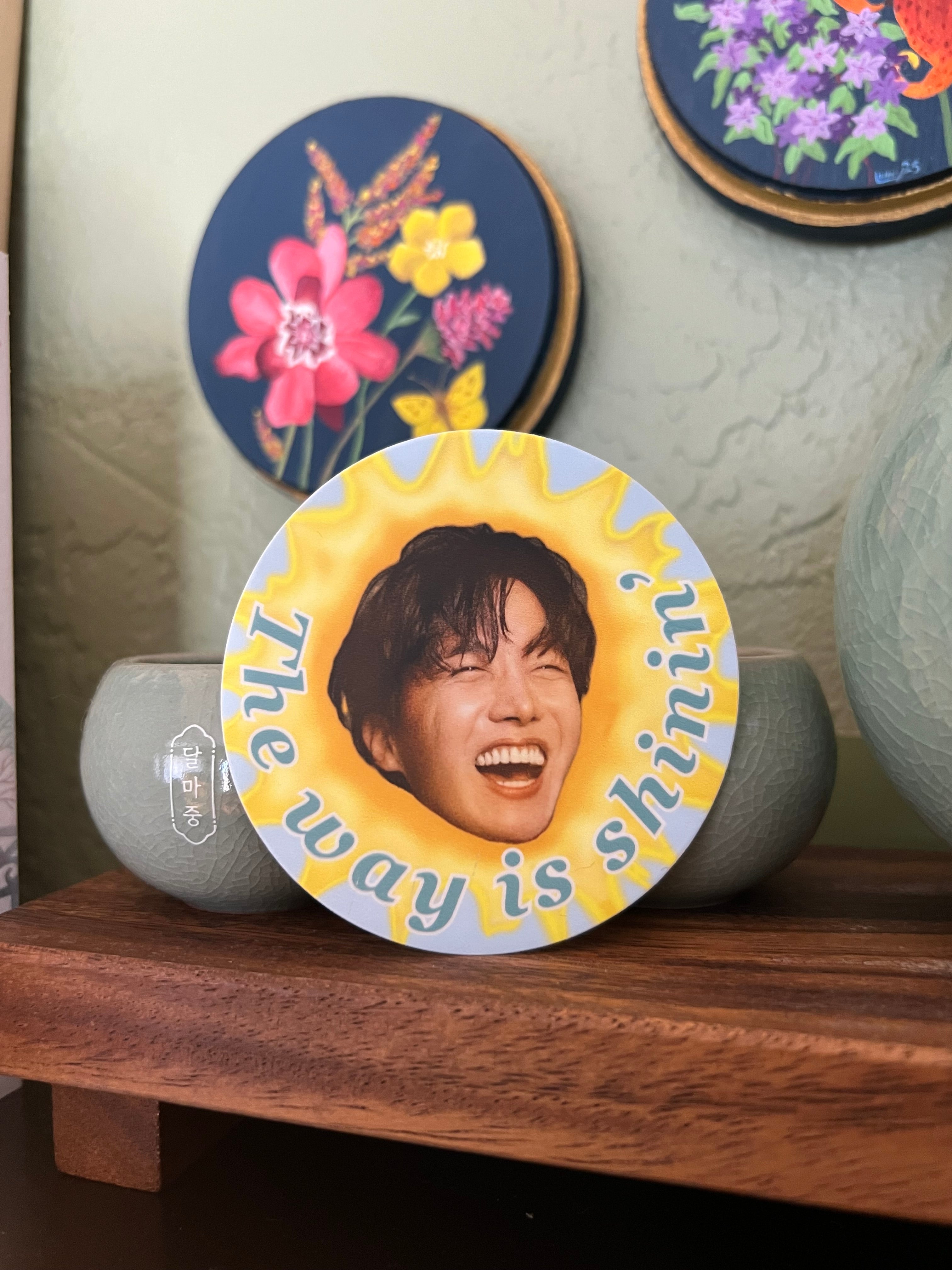 The Way Is Shinin’ Sunshine Sticker