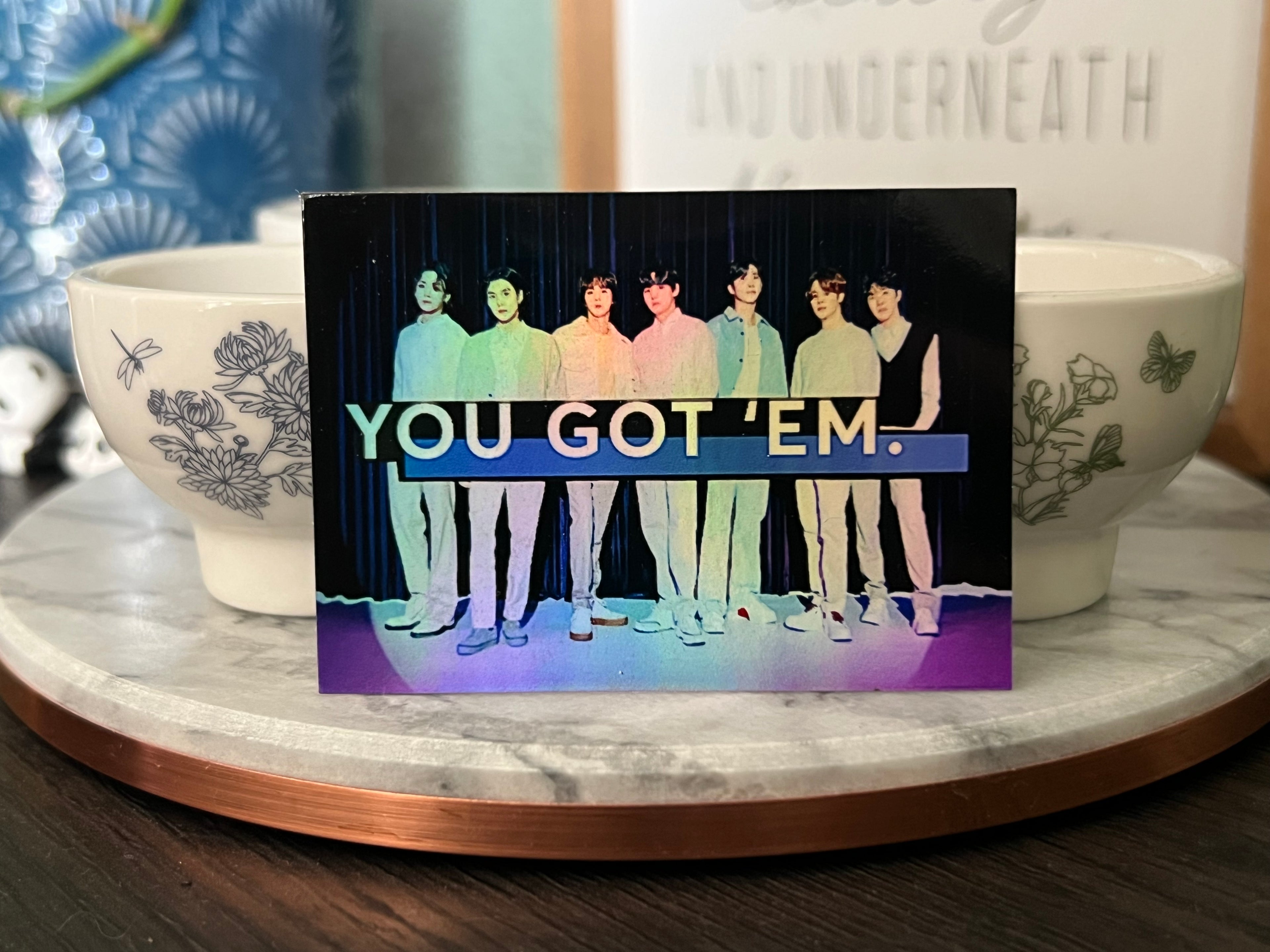 Ticketing War Victory “You Got ‘Em” Stickers