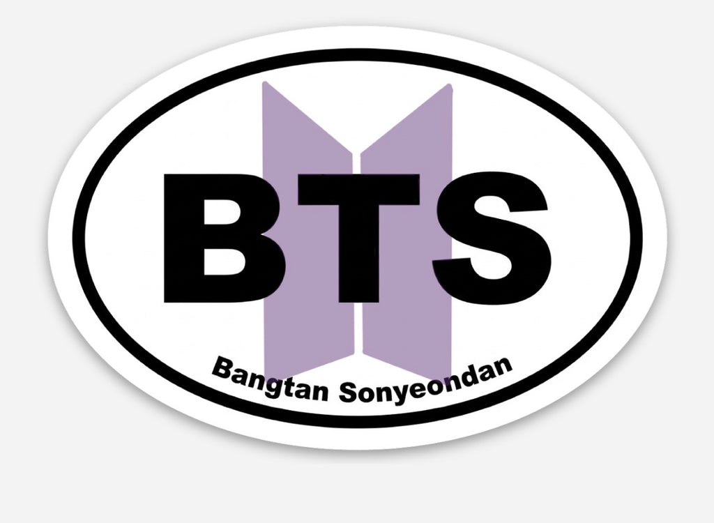 ARMY-Inspired CTY-Style Oval Sticker