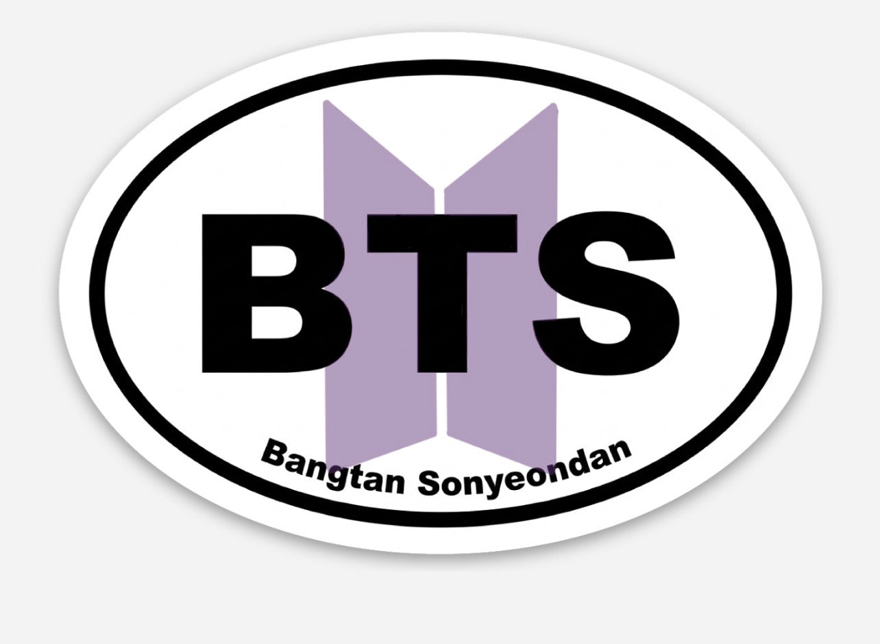 ARMY-Inspired CTY-Style Oval Sticker