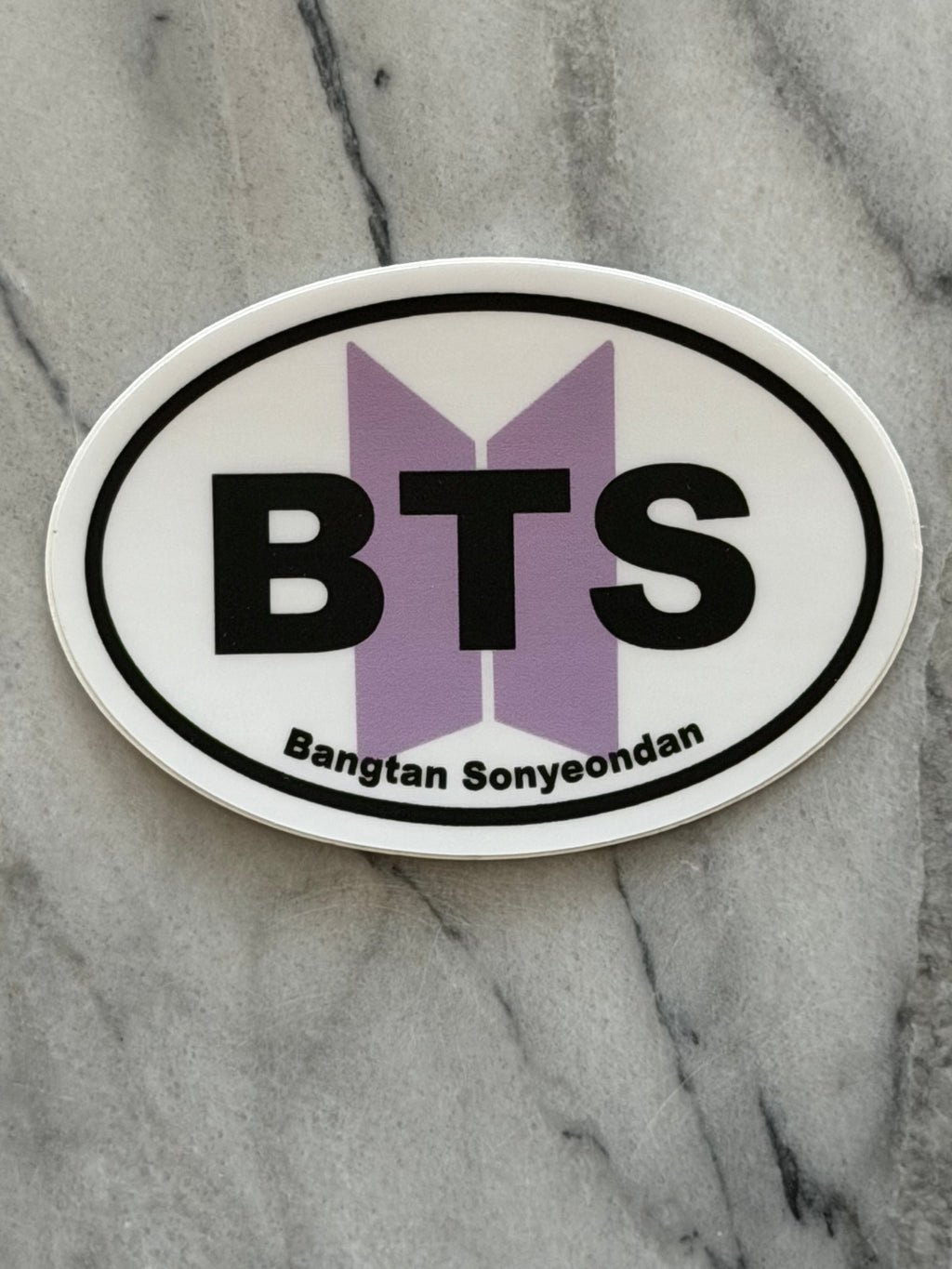 ARMY-Inspired CTY-Style Oval Sticker