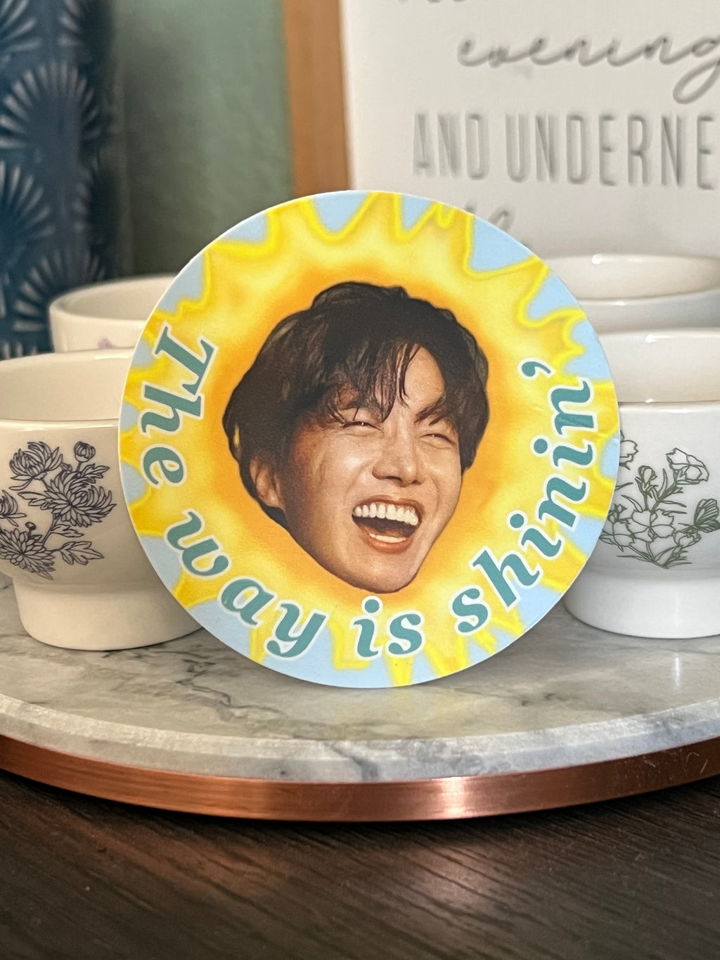 The Way Is Shinin’ Sunshine Sticker