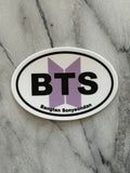 ARMY-Inspired CTY-Style Oval Sticker