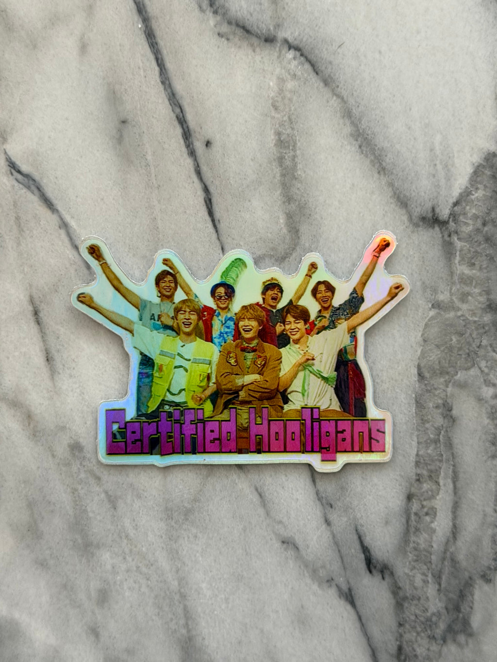 Certified Hooligans Holographic Sticker