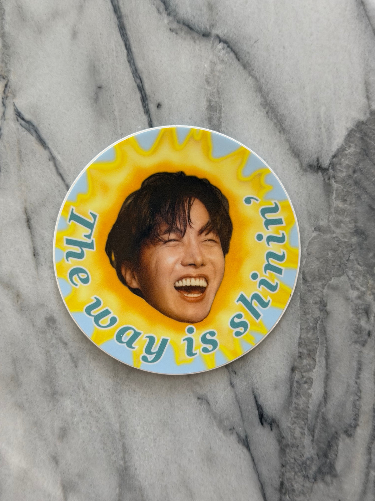 The Way Is Shinin’ Sunshine Sticker