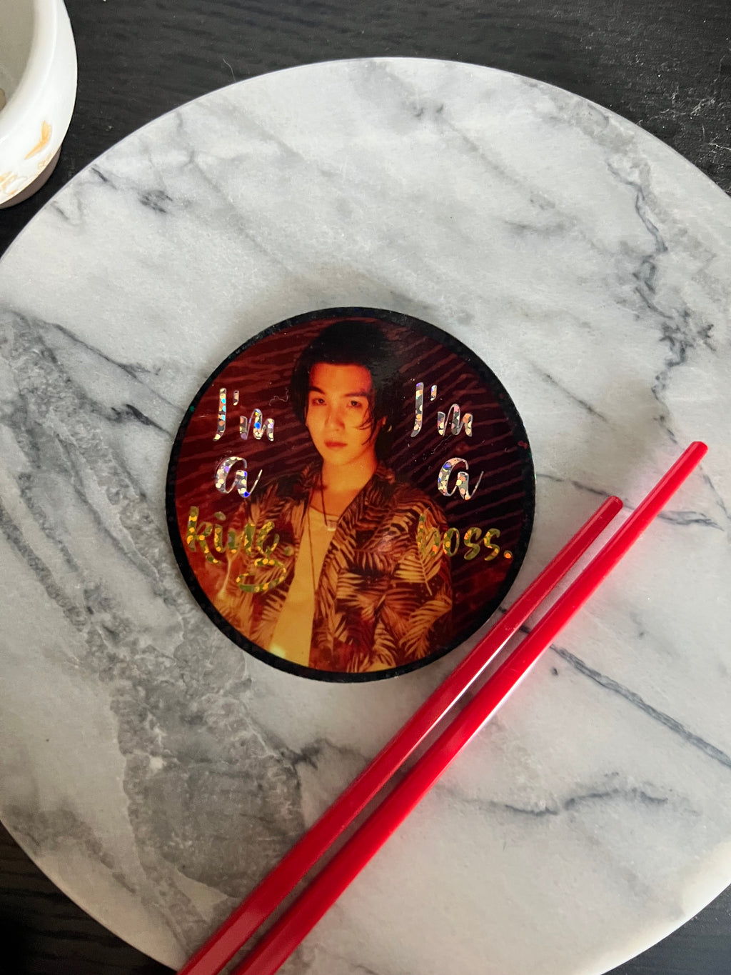 Boss King Rapper Sticker