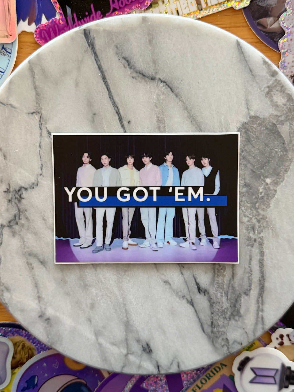 Ticketing War Victory “You Got ‘Em” Stickers