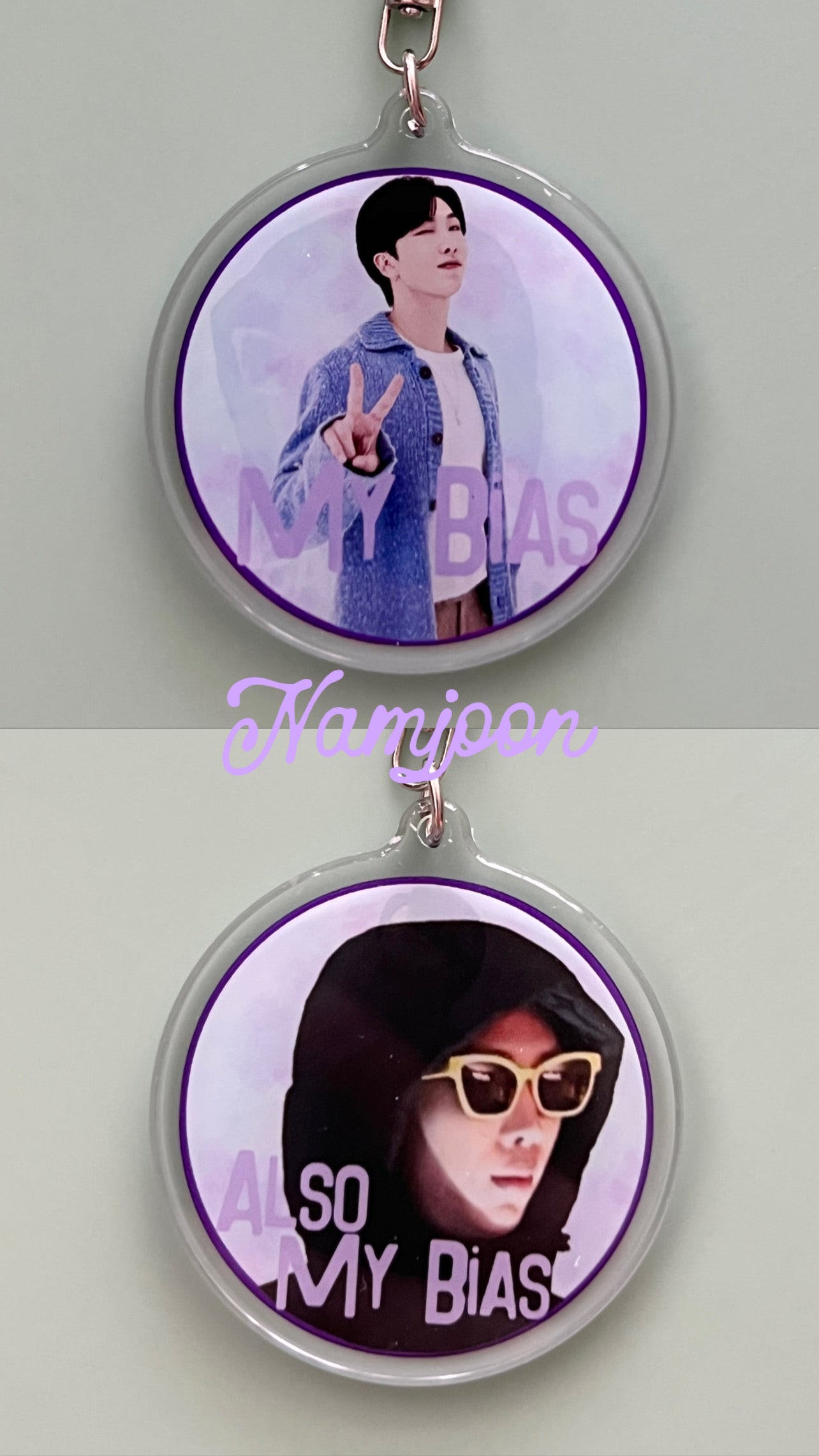 ‘Duality’ Bias Themed Keychains