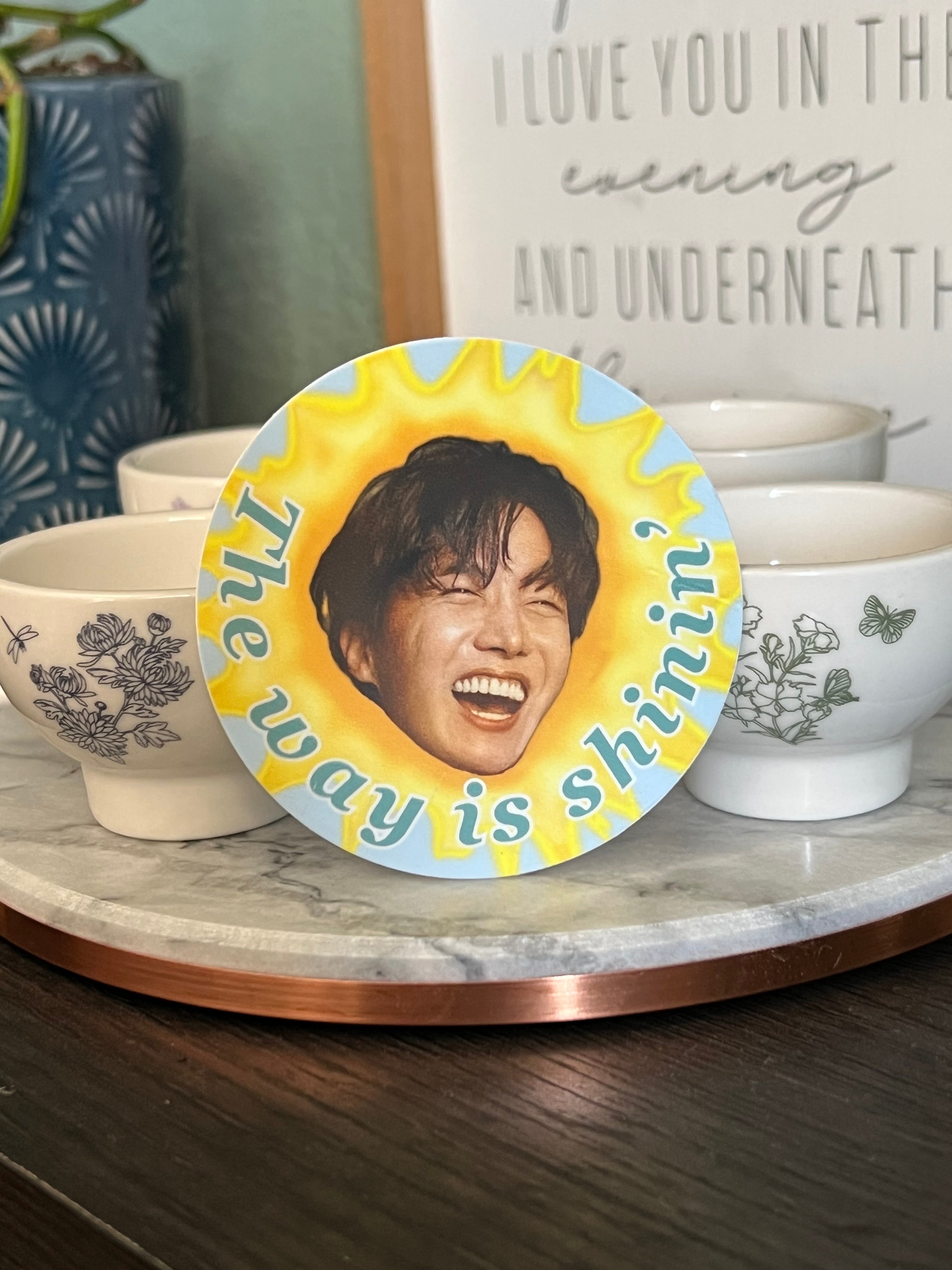 The Way Is Shinin’ Sunshine Sticker