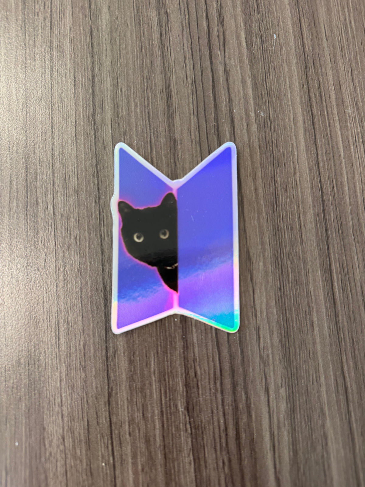Peeking Tang Holographic Sticker