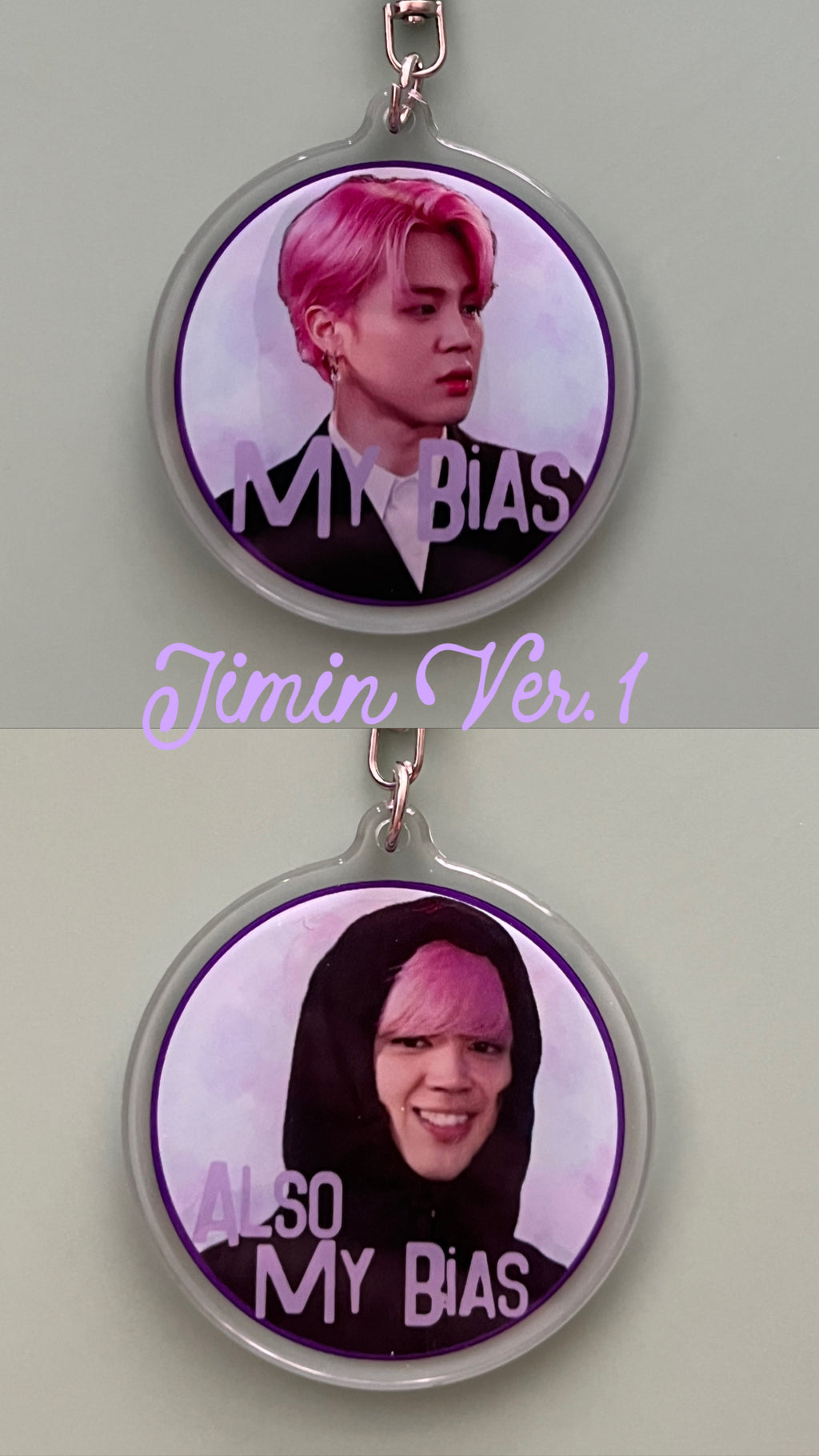 ‘Duality’ Bias Themed Keychains