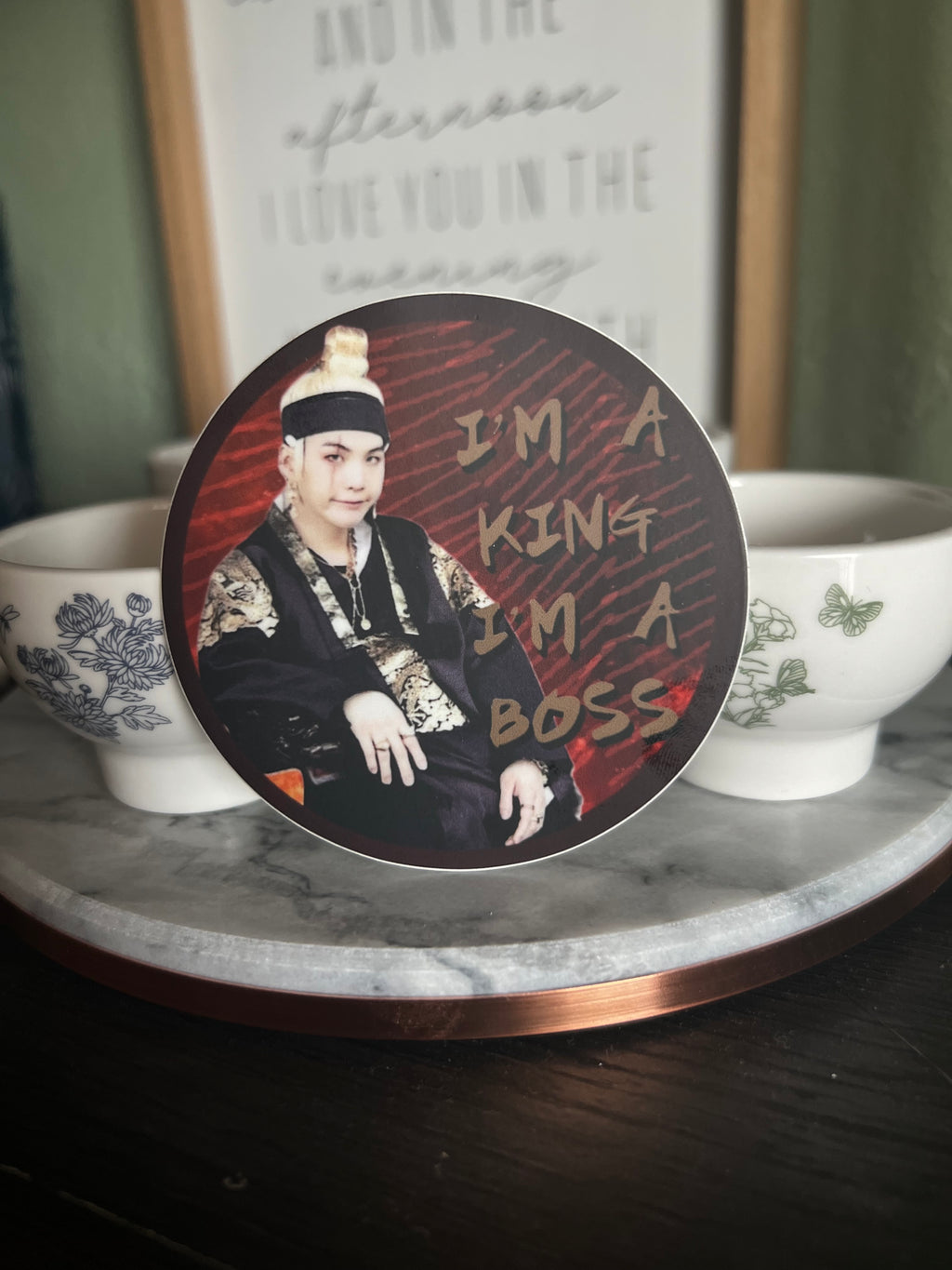 New Design Boss King Rapper Sticker