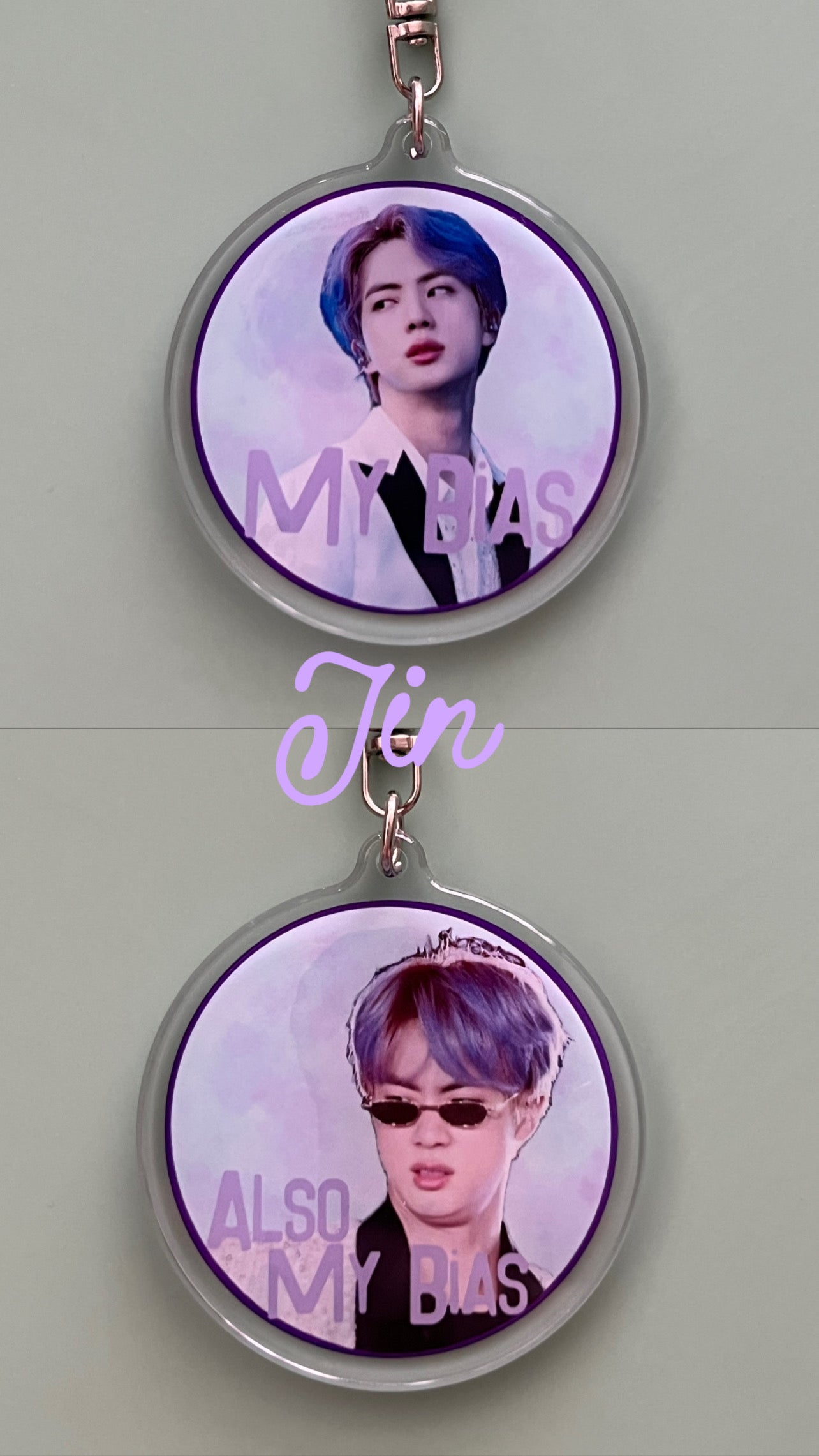‘Duality’ Bias Themed Keychains