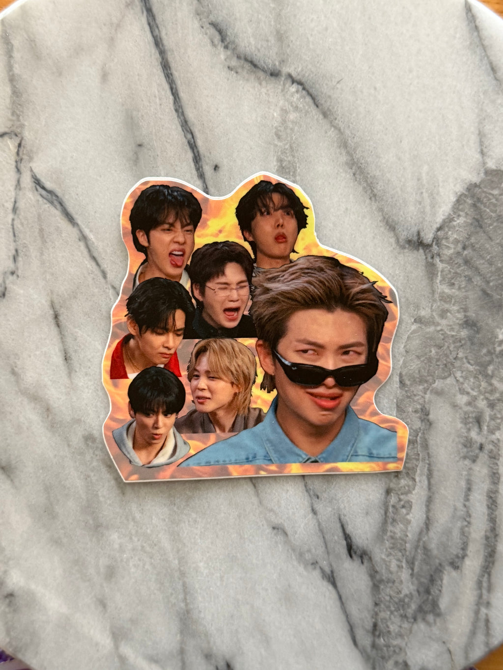 Spicy Hot Ones Chaos Vinyl Sticker