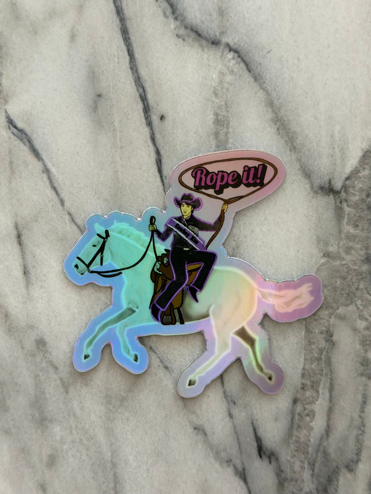 K-Pop Cowboy Kim “Rope It” Sticker