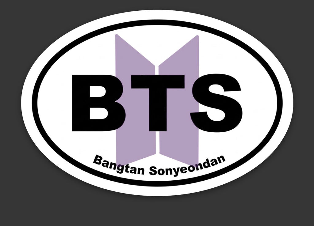 ARMY-Inspired CTY-Style Oval Sticker