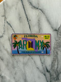 LIMITED DROP Tampa Tour Stop FL ARMY License Plate Sparkle Sticker