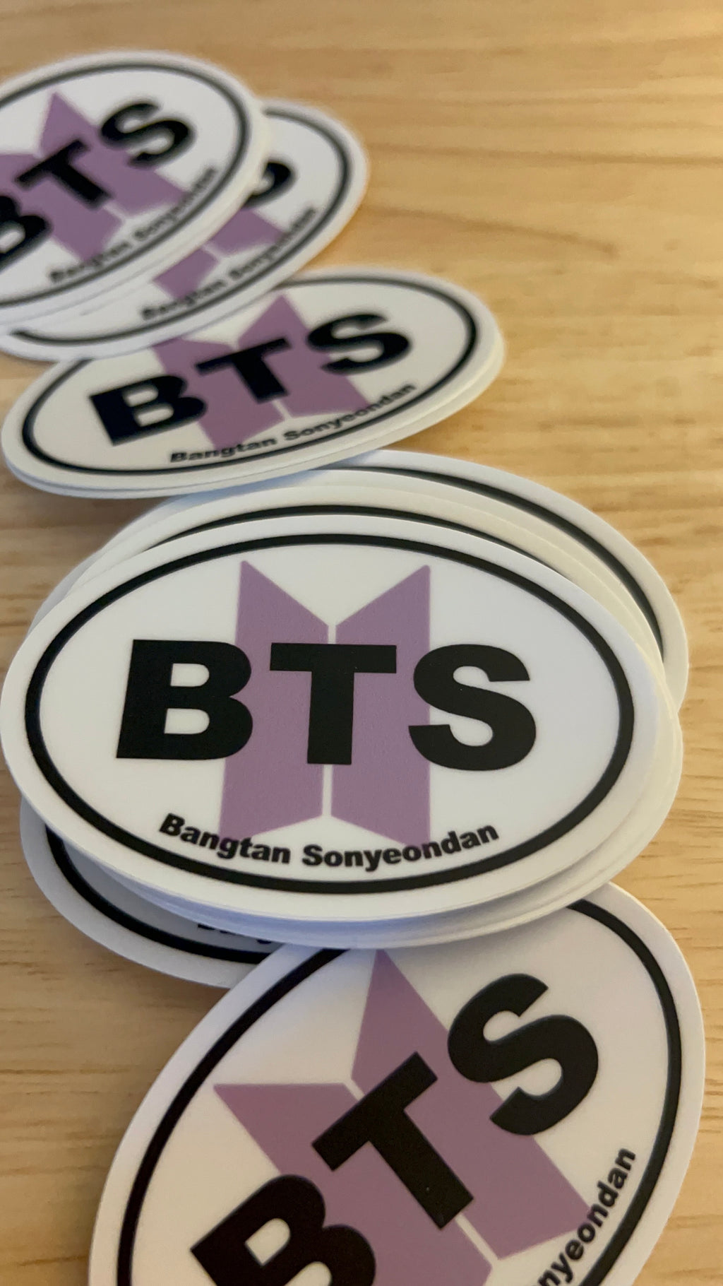ARMY-Inspired CTY-Style Oval Sticker