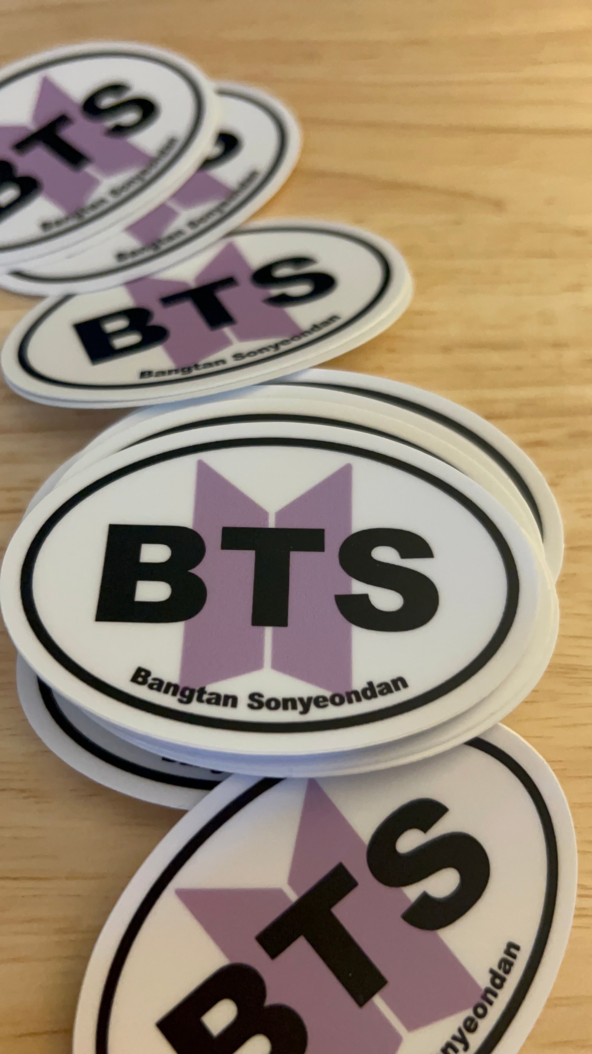 ARMY-Inspired CTY-Style Oval Sticker