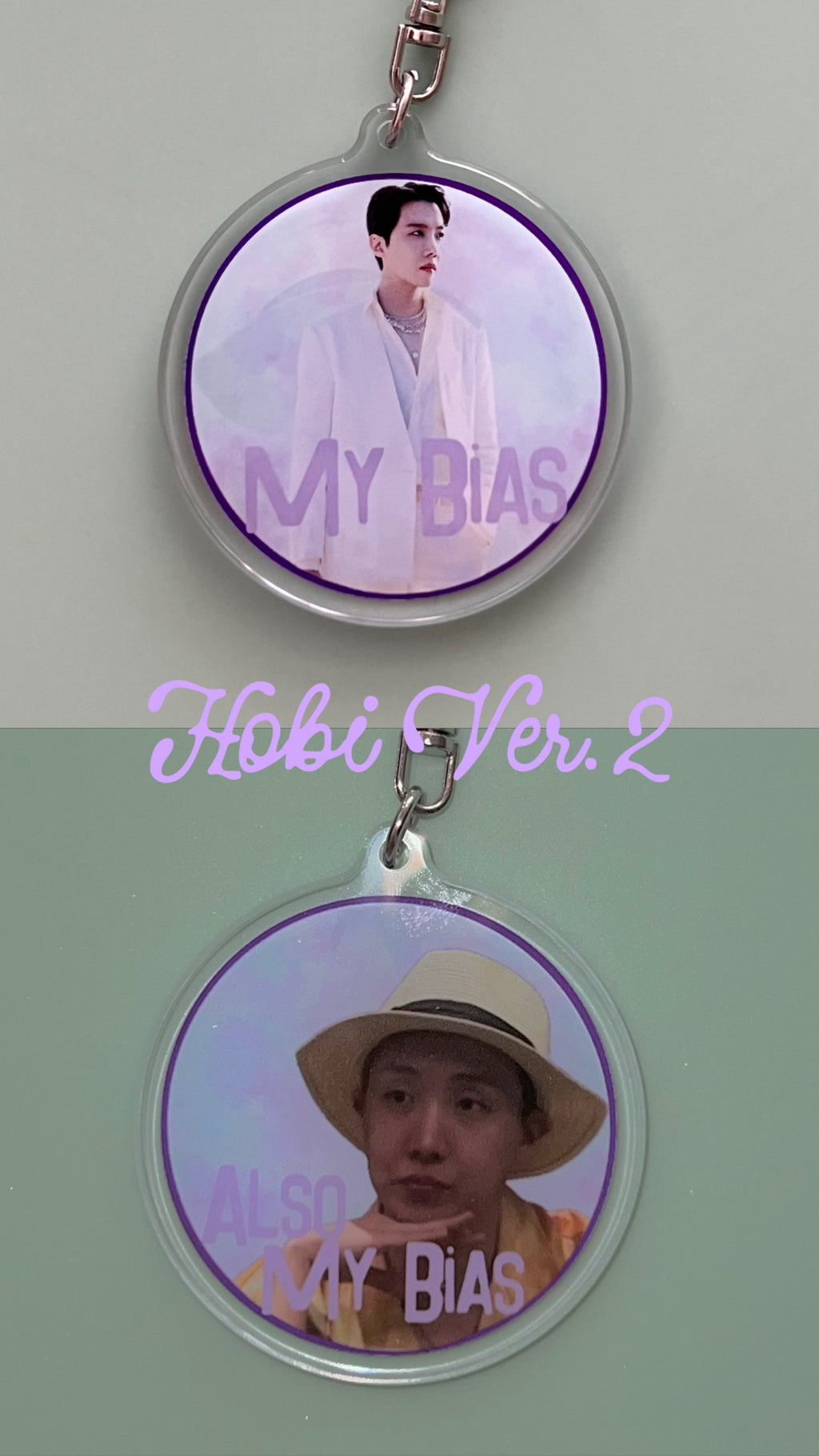 ‘Duality’ Bias Themed Keychains