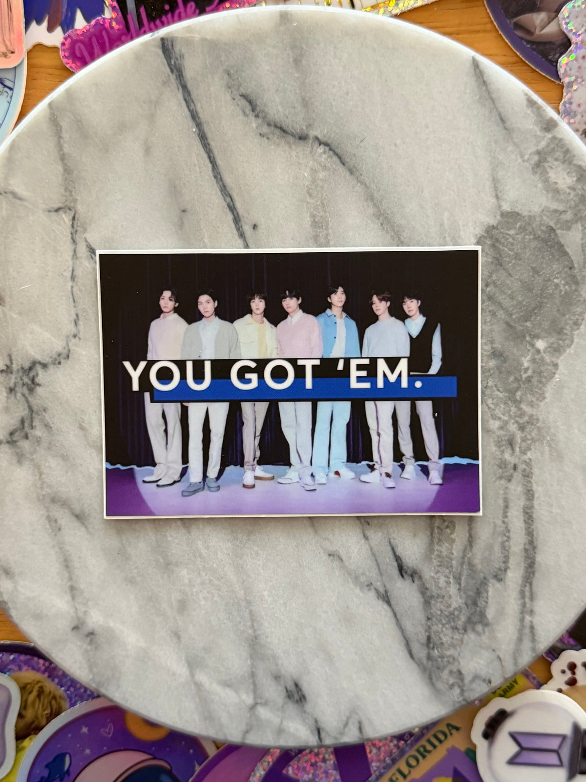 Ticketing War Victory “You Got ‘Em” Stickers