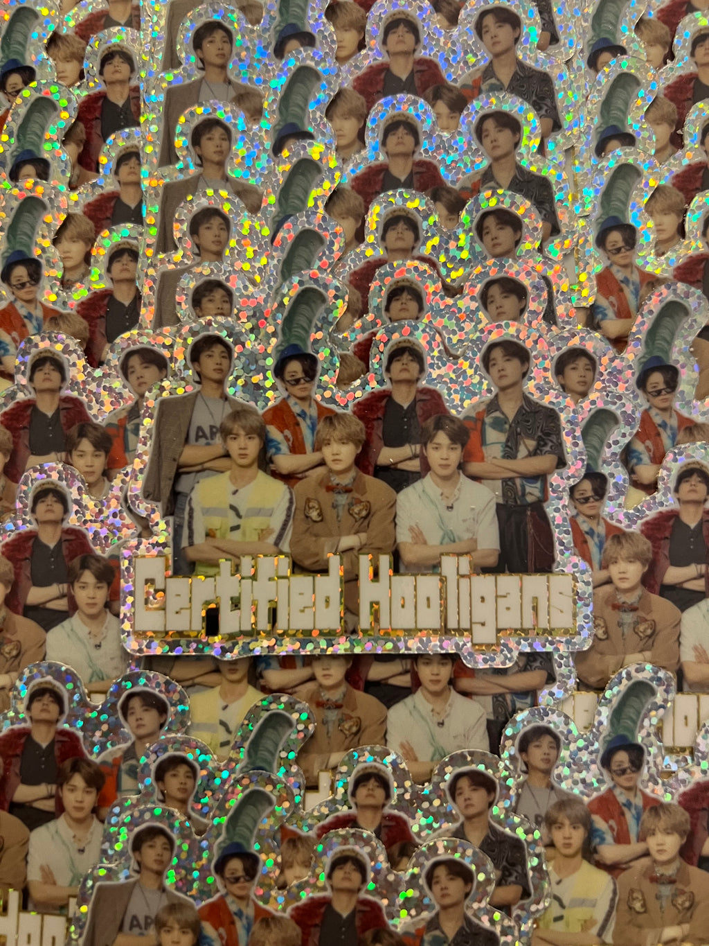 Certified Hooligans Glitter Sticker