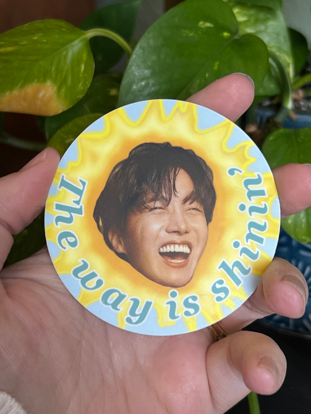 The Way Is Shinin’ Sunshine Sticker