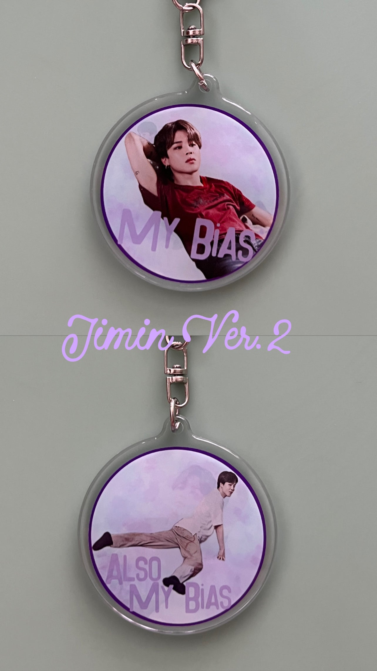 ‘Duality’ Bias Themed Keychains