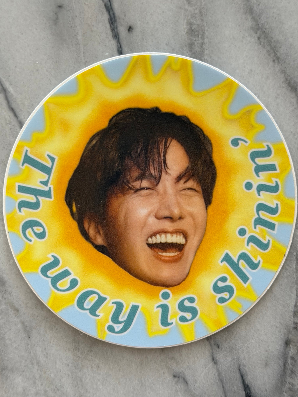 The Way Is Shinin’ Sunshine Sticker