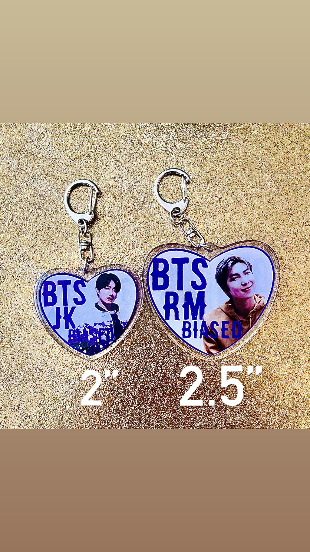 ‘Biased’ Bias Themed Keychains