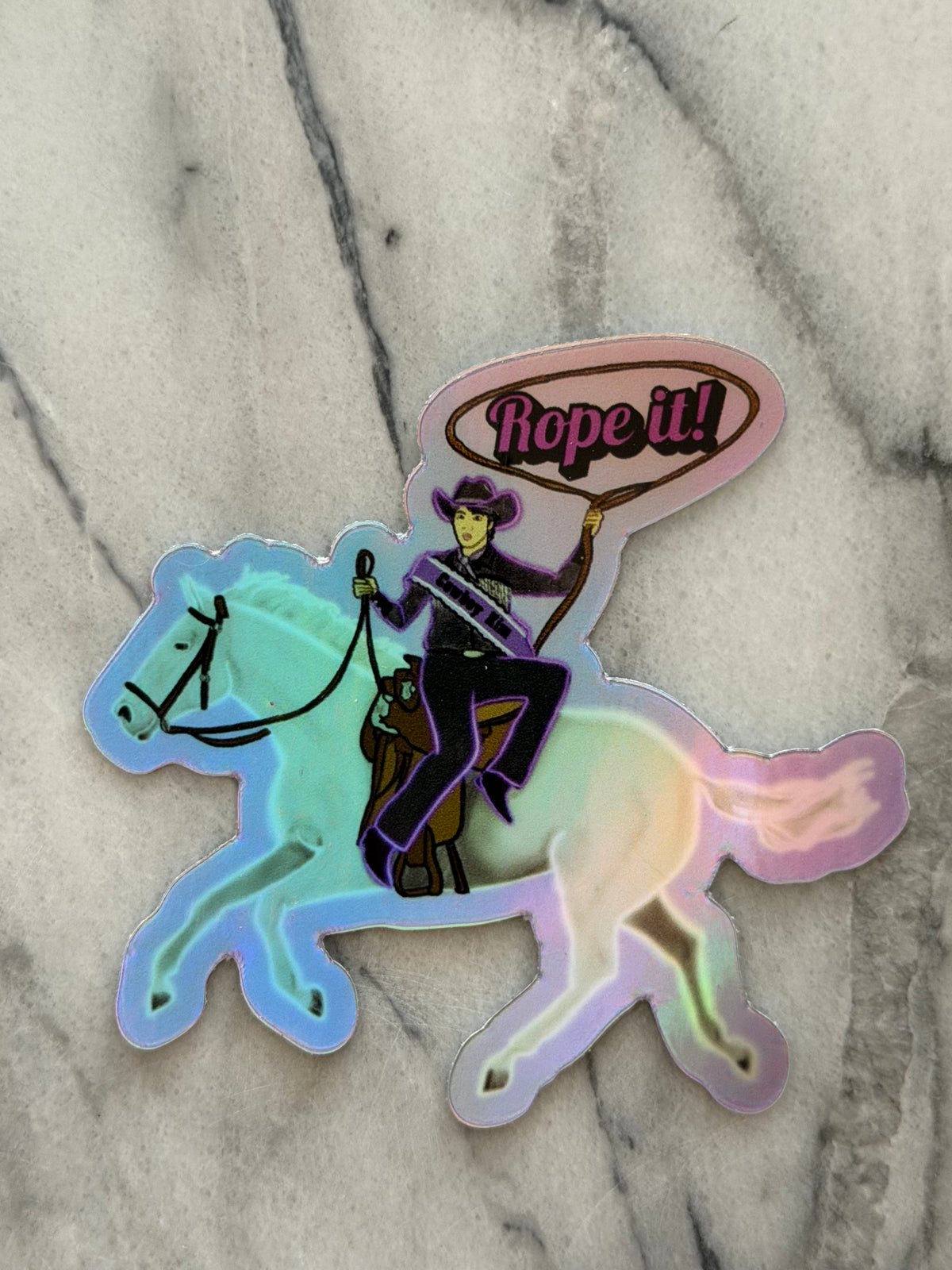 K-Pop Cowboy Kim “Rope It” Sticker