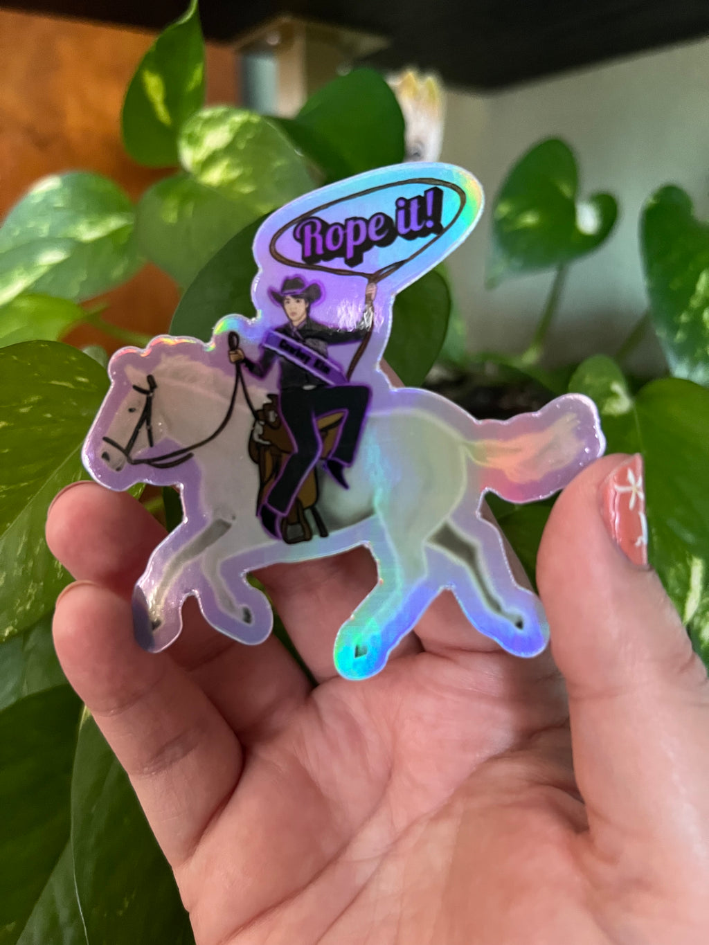 K-Pop Cowboy Kim “Rope It” Sticker