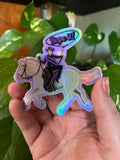 K-Pop Cowboy Kim “Rope It” Sticker