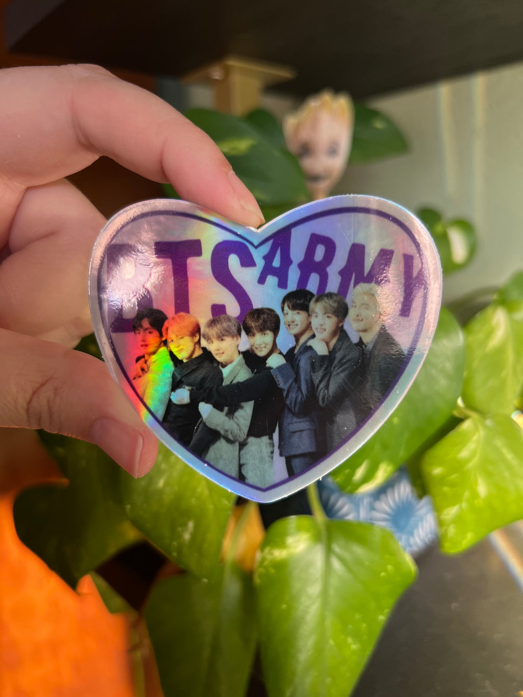 Army Identity Holographic Sticker