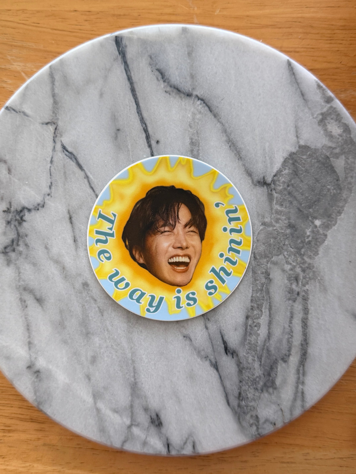 The Way Is Shinin’ Sunshine Sticker
