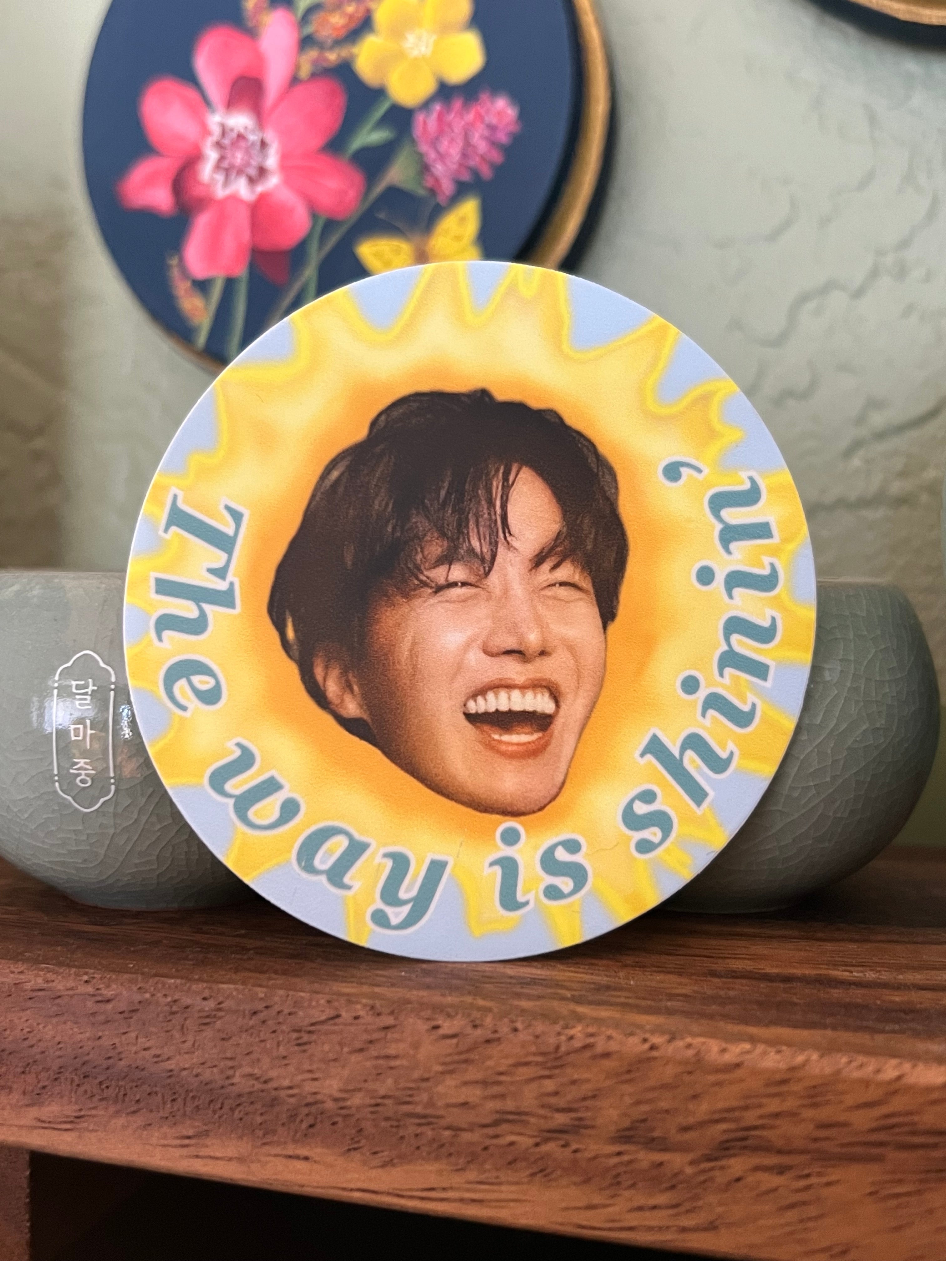 The Way Is Shinin’ Sunshine Sticker
