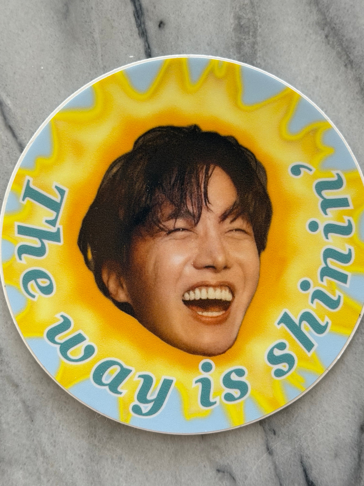The Way Is Shinin’ Sunshine Sticker