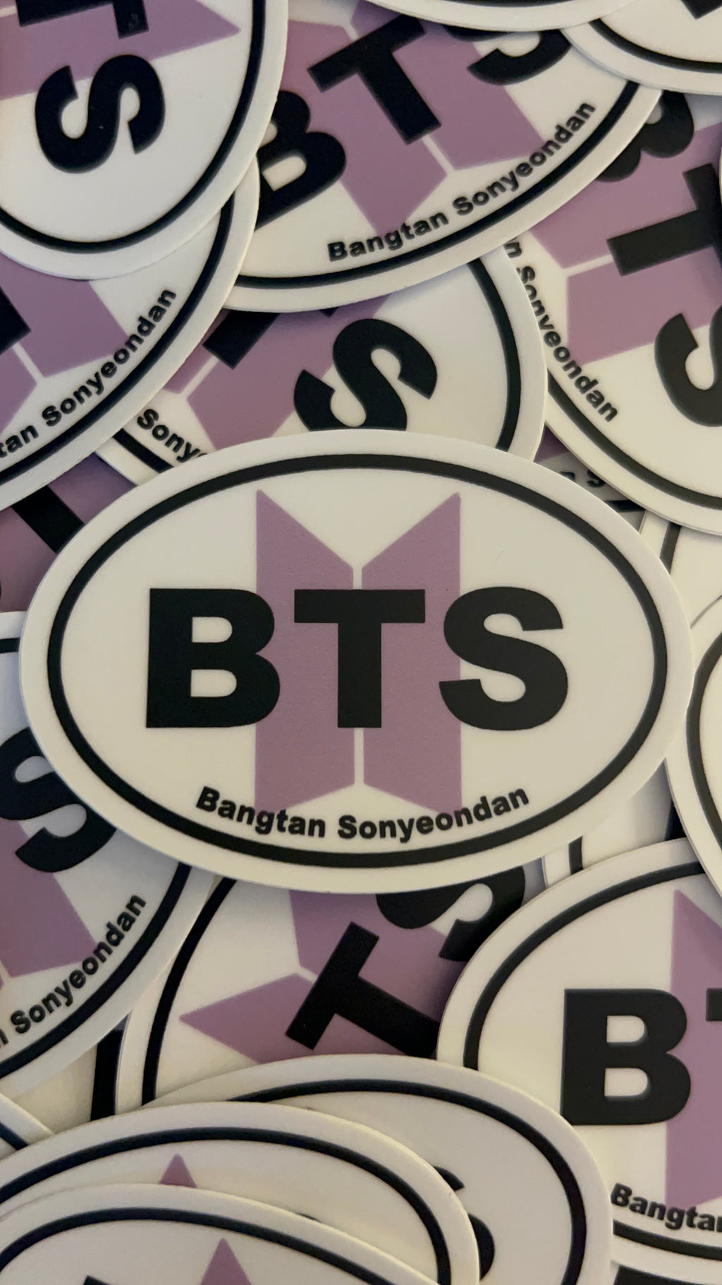 ARMY-Inspired CTY-Style Oval Sticker