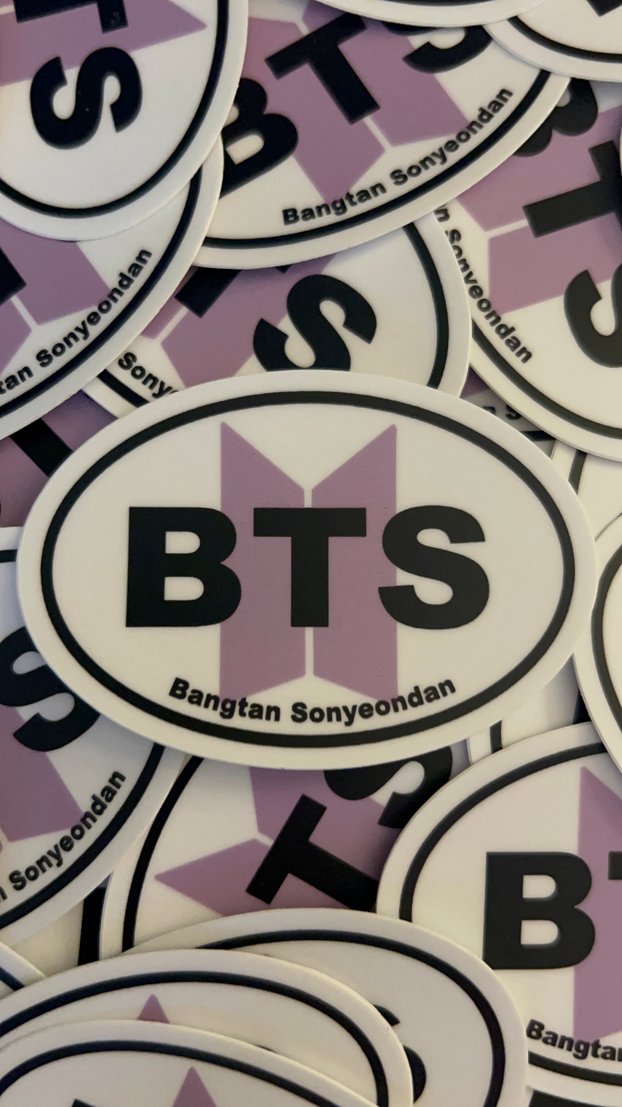 ARMY-Inspired CTY-Style Oval Sticker