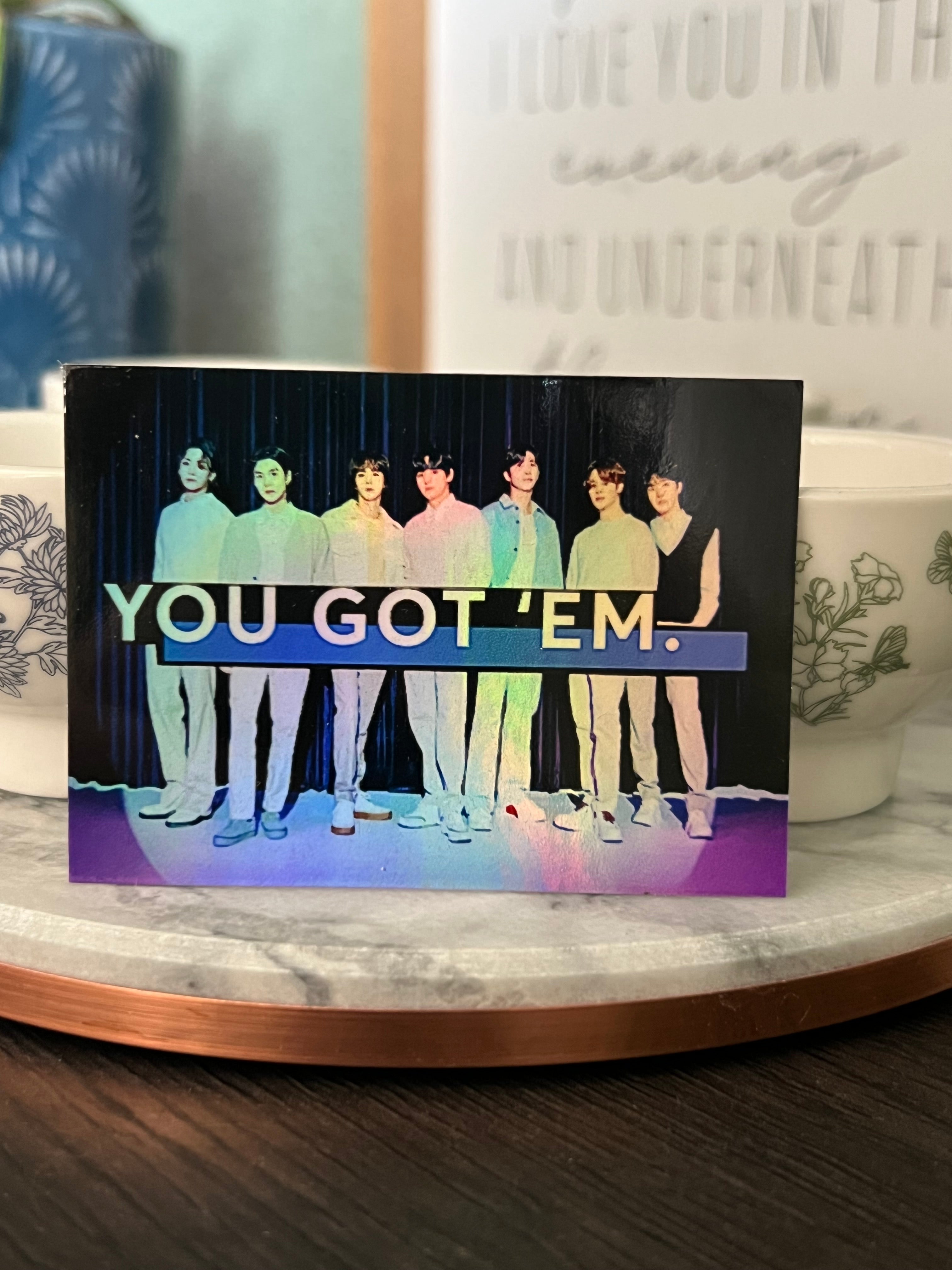 Ticketing War Victory “You Got ‘Em” Stickers