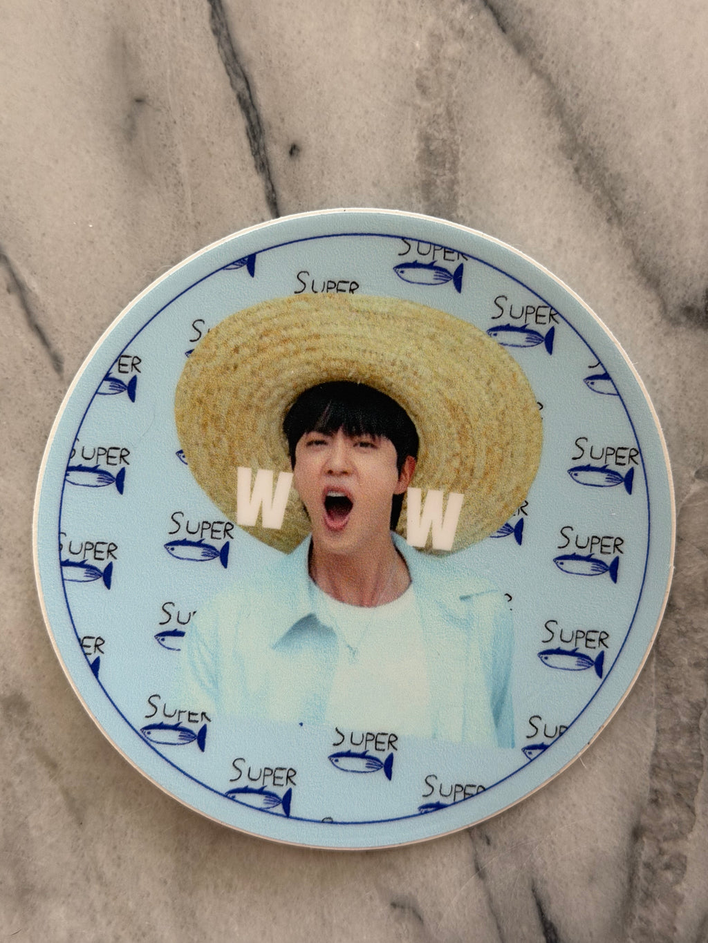 Super Tuna Wow Sticker