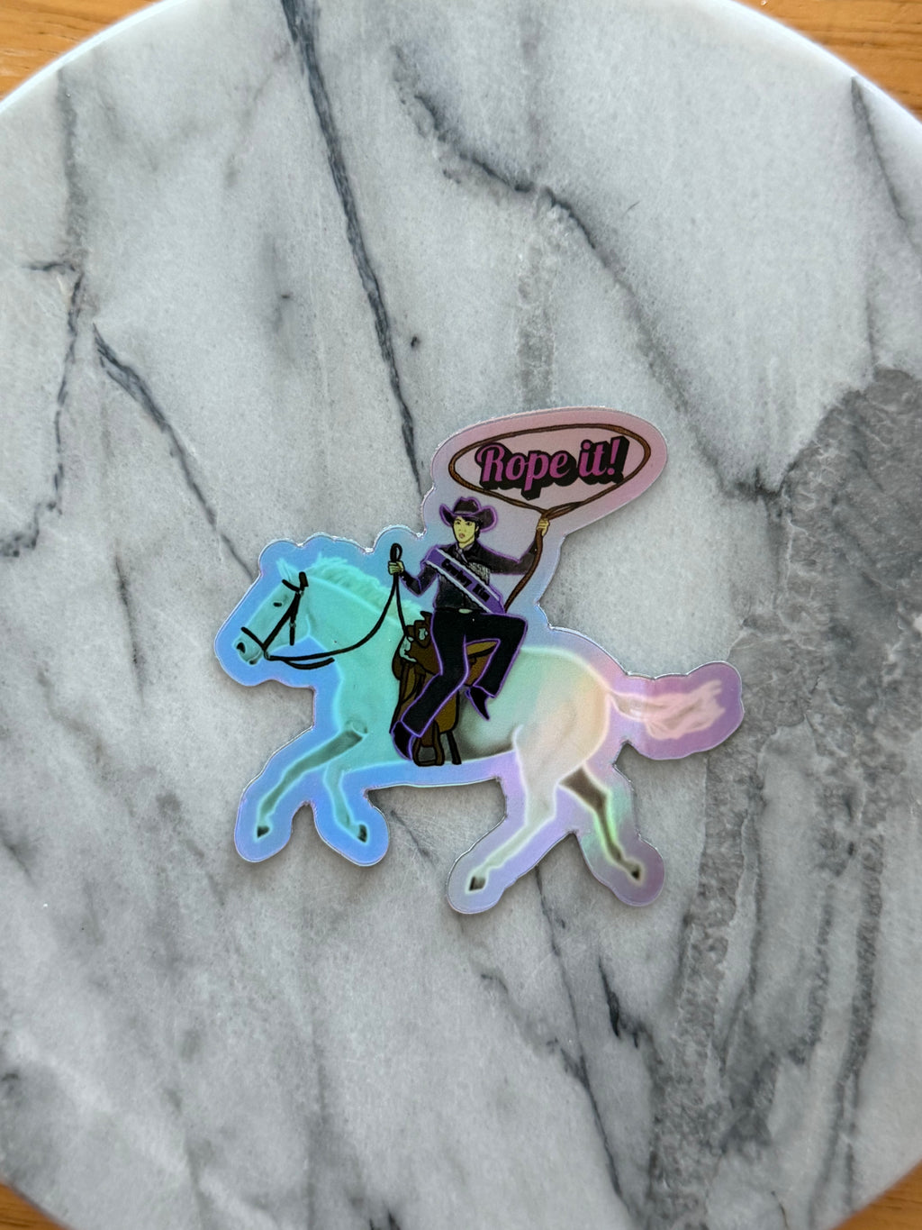 K-Pop Cowboy Kim “Rope It” Sticker