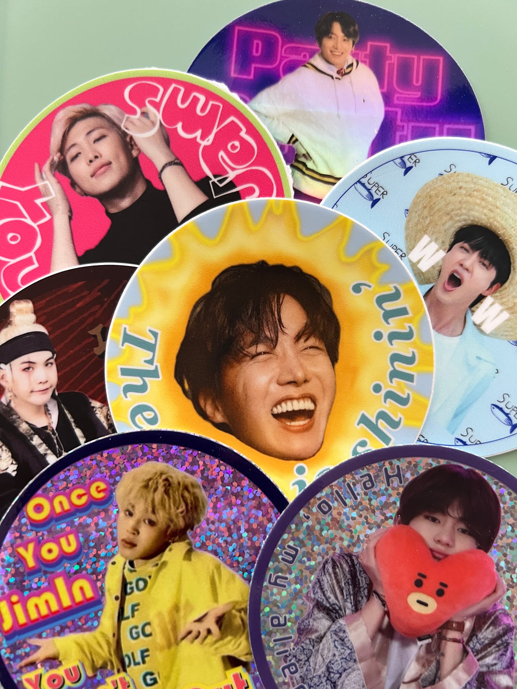 OT7 Bundle 8 Sticker Pack