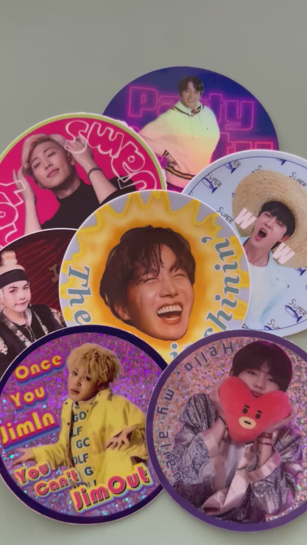 OT7 Bundle 8 Sticker Pack